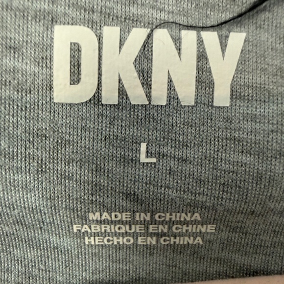 Dkny Shirt Men's Pullover Sweatshirt - 1/4 Zip - White Sz. Large - Picture 6 of 7